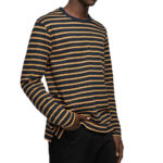 Men Stylish 2022 Vintage O-Neck Custom Striped T-shirt