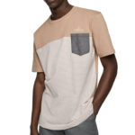 Round Neck Chest Pocket Men's Summer T-Shirts