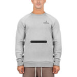 Wholesale Custom Embroidery Soft Fleece Crewneck Sweatshirt For Men
