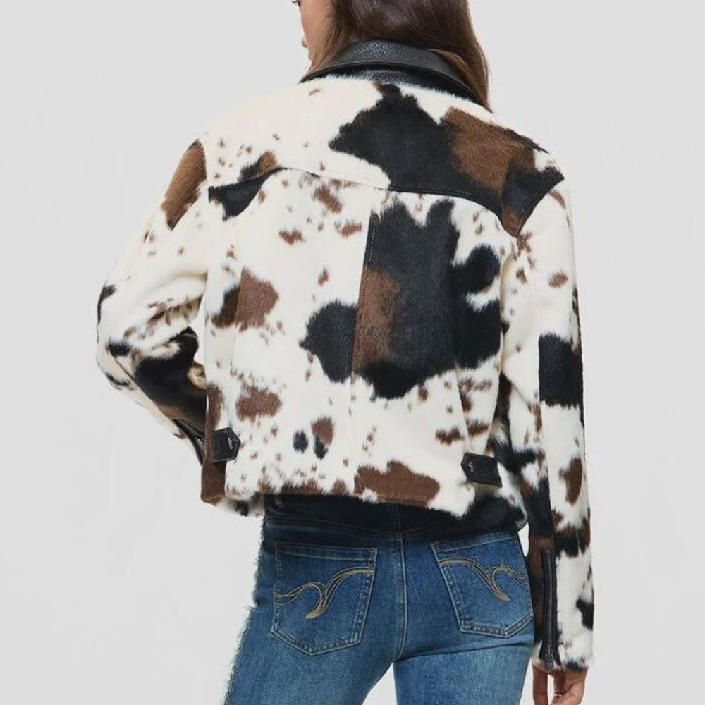 Women’s Cowhide Leather Jackets - Image 2